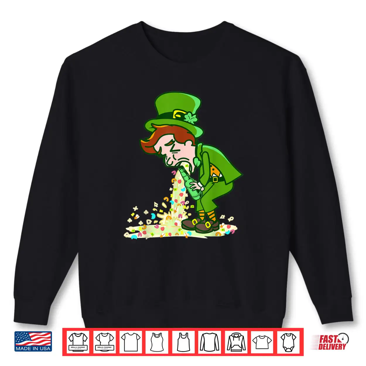 Funny St Patricks Day Puking Leprechaun Shirt Drinking Tee Shirt Funny St Patricks Day Puking Leprechaun Shirt Drinking Tee Shirt