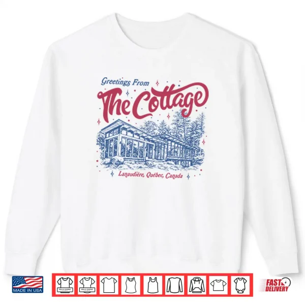 Greetings From The Cottage Heated Rivalry Shirt 1 Sweatshirt Greetings From The Cottage Heated Rivalry Shirt