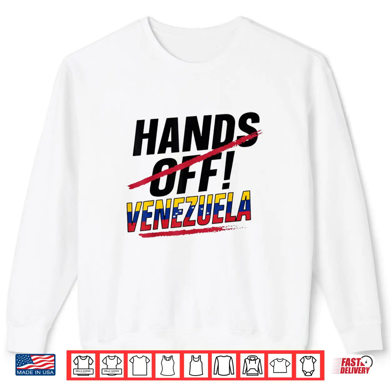 Hands Off Venezuela Art Shirt Hands Off Venezuela Art Shirt
