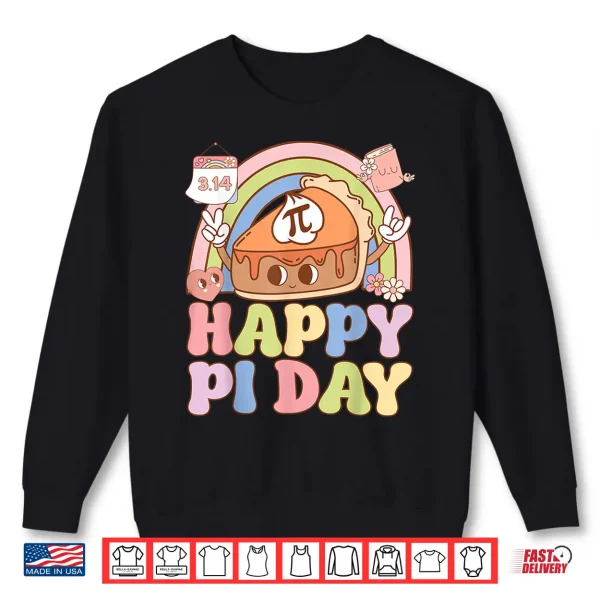 Sweatshirt Happy Pi Day 3.14 Pie Day For Kids Youth Boys Girls Shirt