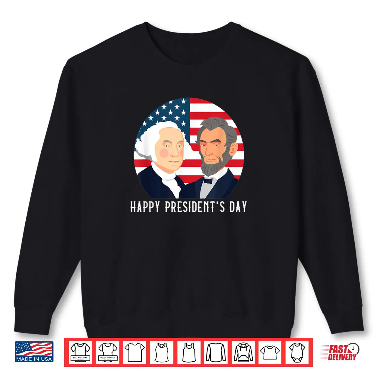 Happy President’s Day Washington Lincoln Costume Outfit Shirt Happy President’s Day Washington Lincoln Costume Outfit Shirt