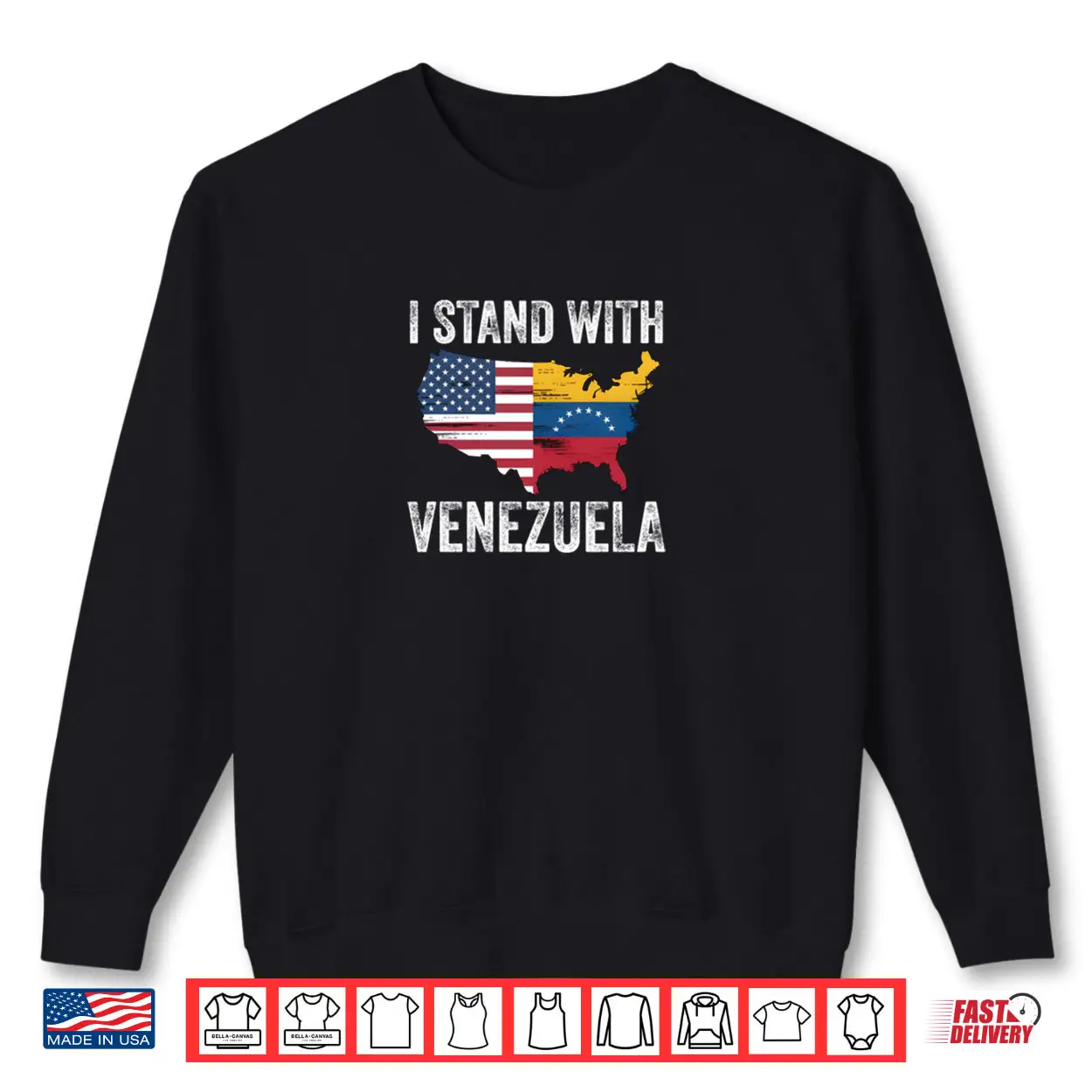 I Stand with Venezuela Vintage Flag Support Shirt I Stand with Venezuela Vintage Flag Support Shirt
