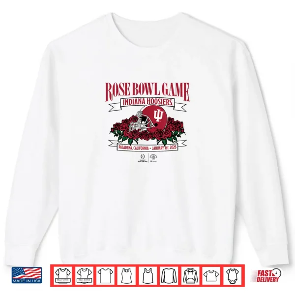 Sweatshirt Indiana Hoosiers 2025 College Football Playoff Rose Bowl Shirt