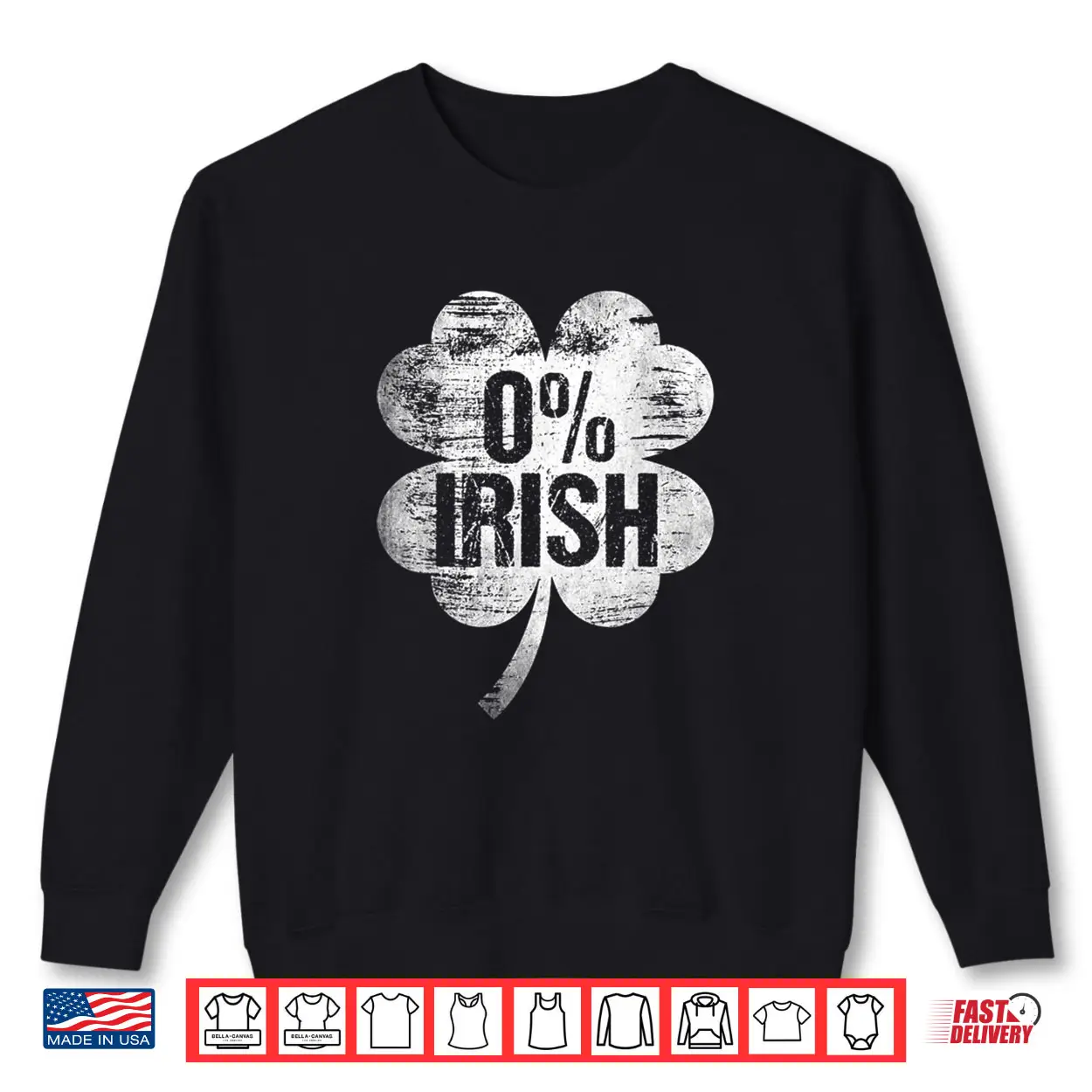 Irish St Patrick’s Day Funny Saint Pattys Zero Percent Shirt Irish St Patrick’s Day Funny Saint Pattys Zero Percent Shirt