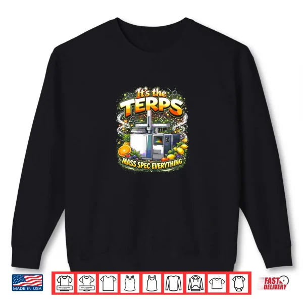 Sweatshirt Its The Terps Mass Spec Everything GCMS Shirt 1