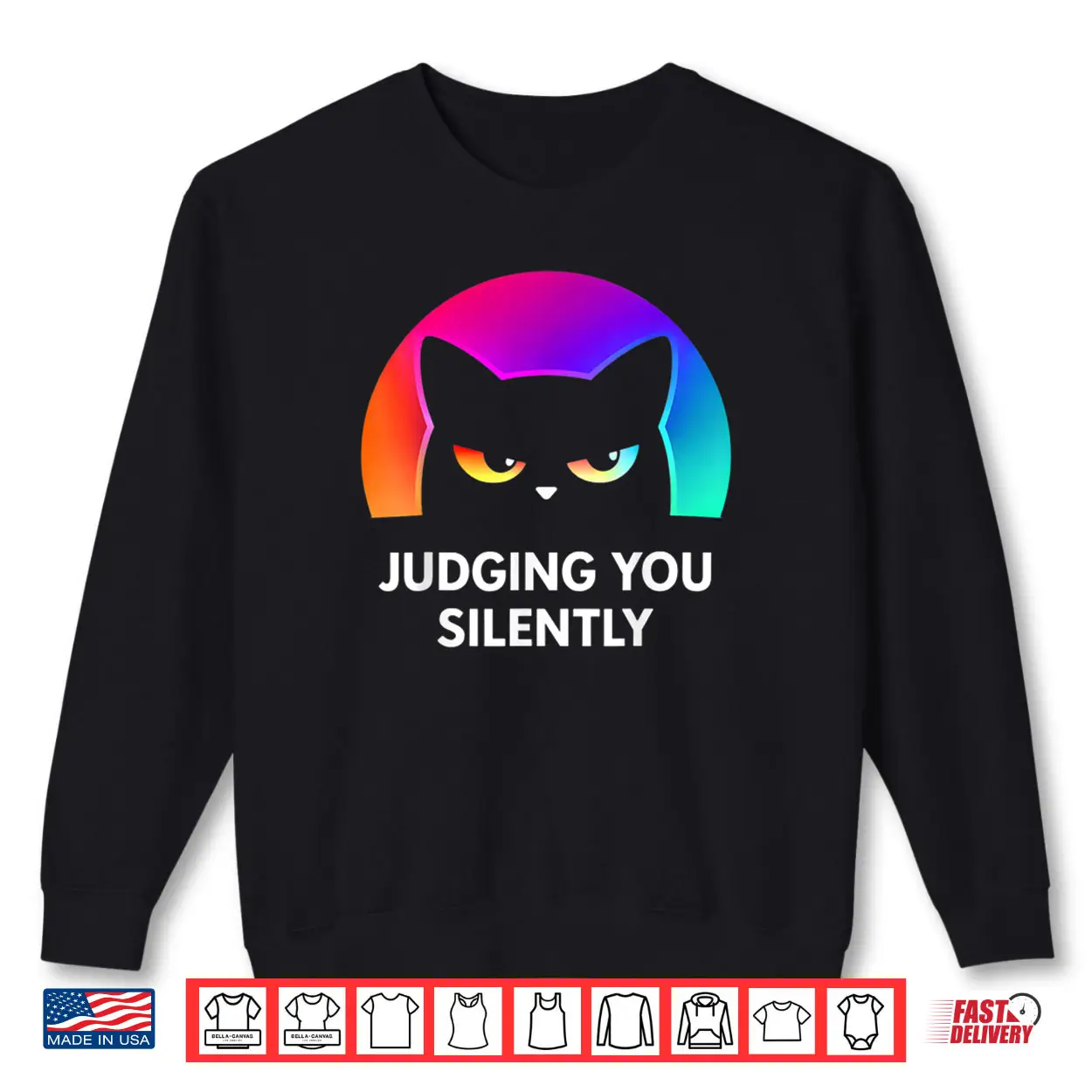 Judging You Silently Cat Shirt Judging You Silently Cat Shirt