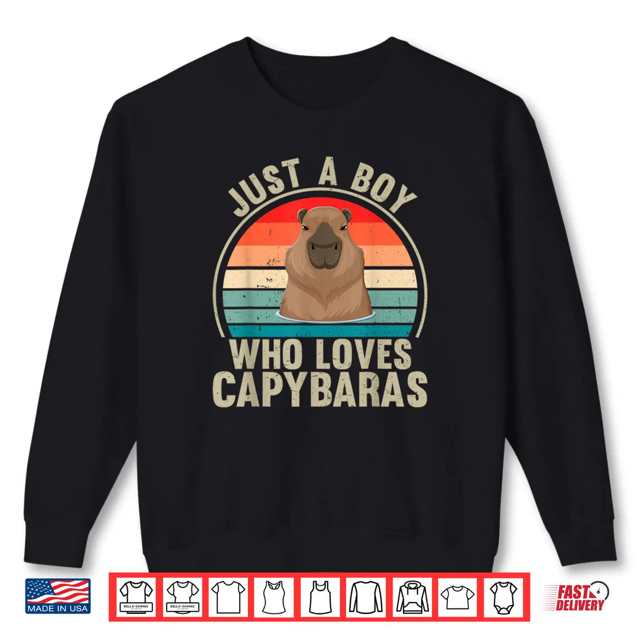 Just A Boy Who Loves Capybaras Recto Capybara Lover Shirt Just A Boy Who Loves Capybaras Recto Capybara Lover Shirt