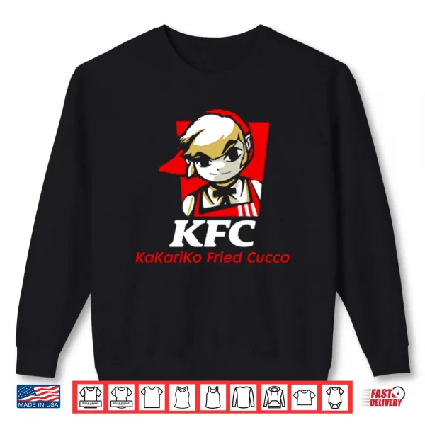 KFC Kakariko Fried Cucco Shirt 1 Sweatshirt KFC Kakariko Fried Cucco Shirt