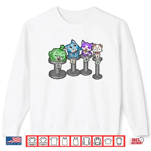 Kitty Adorable Shirt 1 Sweatshirt Kitty Adorable Shirt