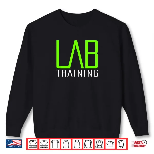 Sweatshirt LAB Training Gym Strength Training Workout Muscle Building Shirt