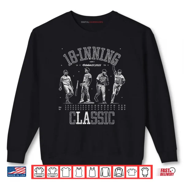 Sweatshirt Los Angeles Dodgers 18 Inning Classic Shirt
