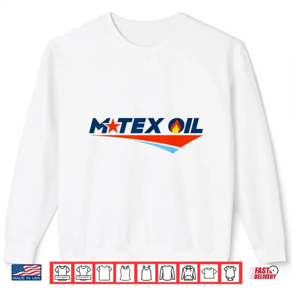 Sweatshirt MTEX Oil Logo Vintage Energy Style Landman Series Shirt 1
