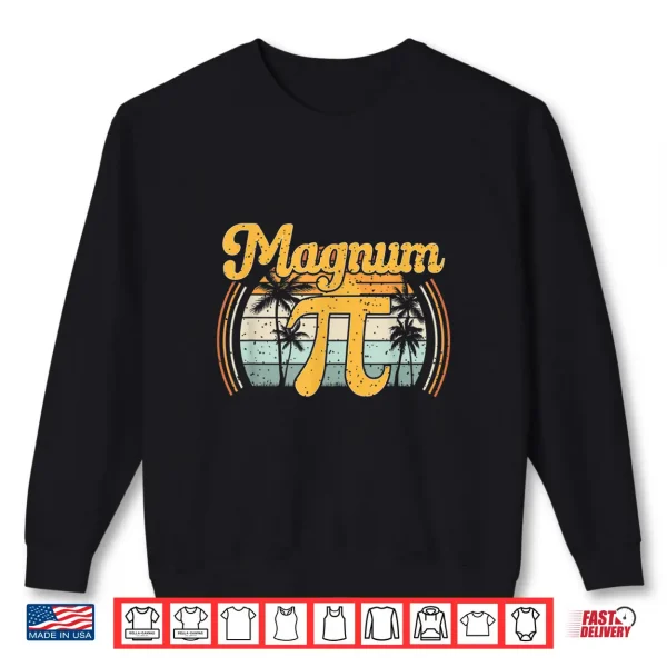 Sweatshirt Magnum Pi Math Pi Day Retro Shirt
