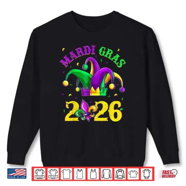 Sweatshirt Mardi Gras 2026 Shirt