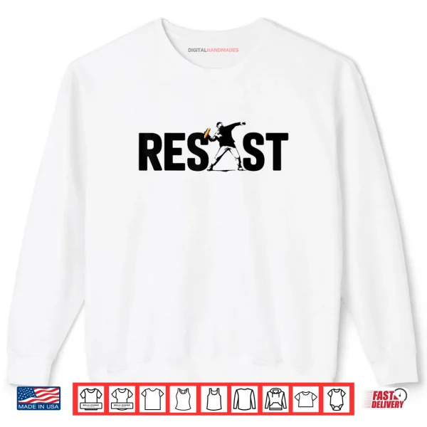 Sandwich Resist Guy Free DC Protest Shirt 1 Sweatshirt Sandwich Resist Guy Free DC Protest Shirt