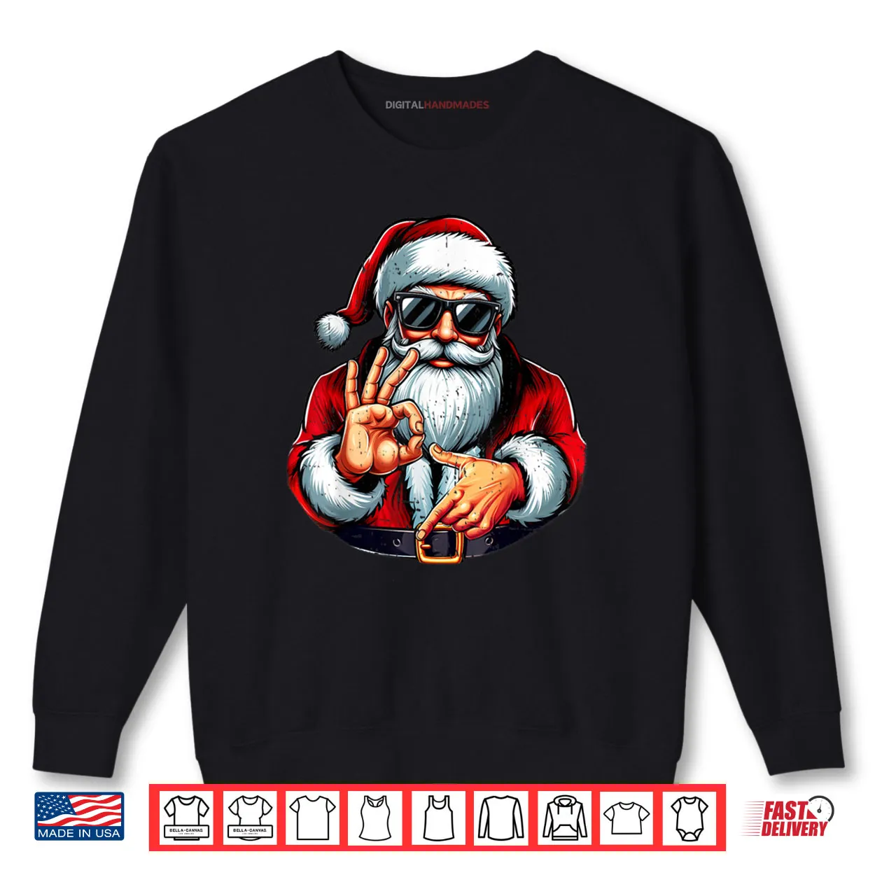 Six Seven 6 7 Meme Santa Christmas Shirt Six Seven 6 7 Meme Santa Christmas Shirt