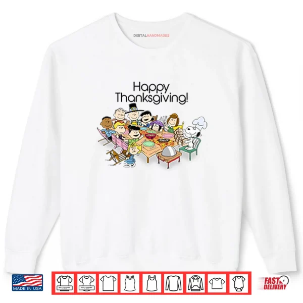 Sweatshirt Snoopy Happy Thanksgiving Shirt 1