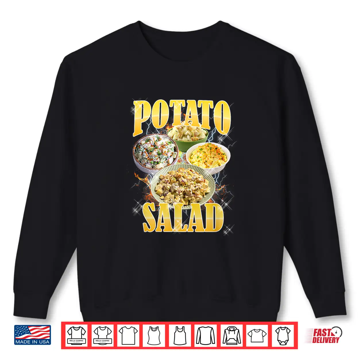 Thanksgiving Potato Salad Bootleg 90’s Rap Rock Vintage Shirt Thanksgiving Potato Salad Bootleg 90’s Rap Rock Vintage Shirt