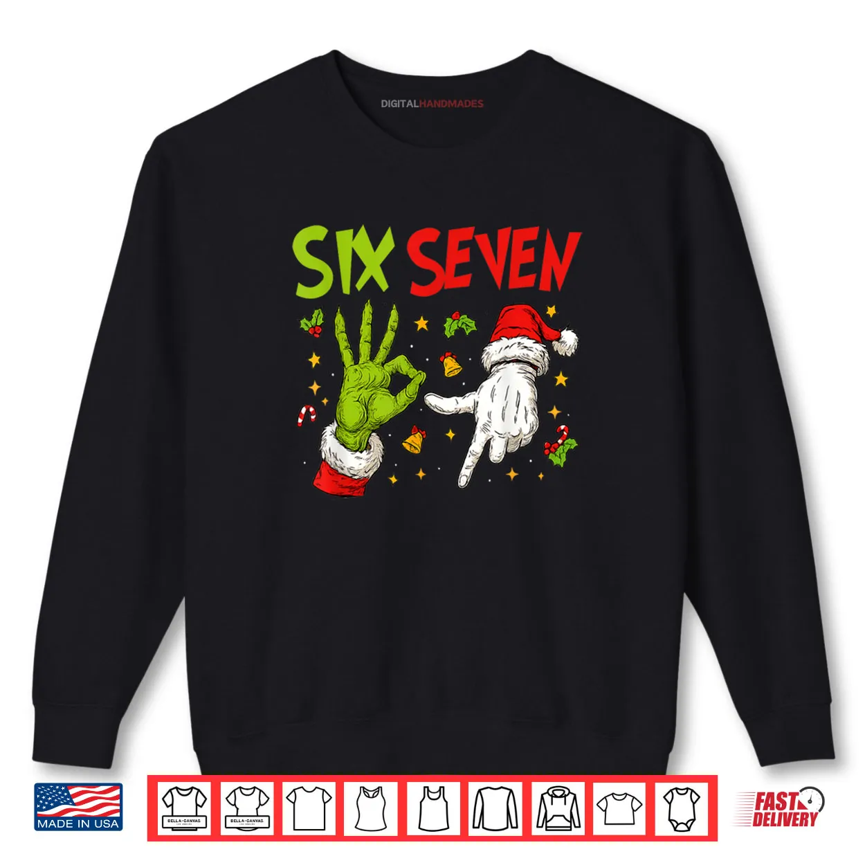 Trending Six Seven Meme Christmas 67 Xmas Shirt Trending Six Seven Meme Christmas 67 Xmas Shirt