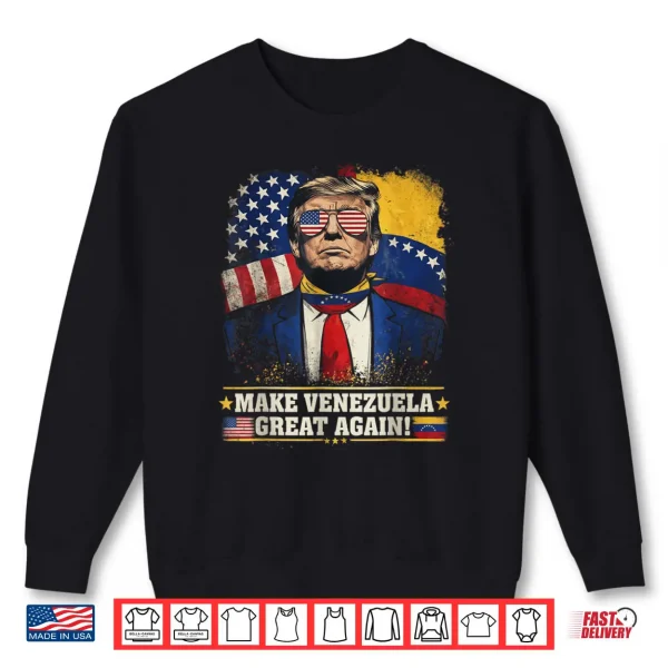 Sweatshirt Trump Make Venezuela Great Again Shirt 2