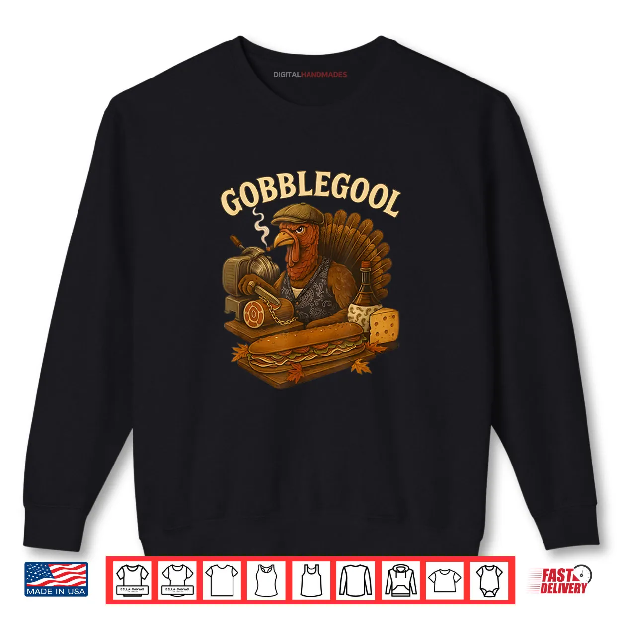 Turkey Gabagool Gobblegool Funny Italian Food Shirt Turkey Gabagool Gobblegool Funny Italian Food Shirt