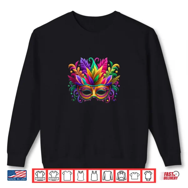 Voodoo NOLA by Scarebaby MARDI GRAS Shirt 1 Sweatshirt Voodoo NOLA by Scarebaby MARDI GRAS Shirt
