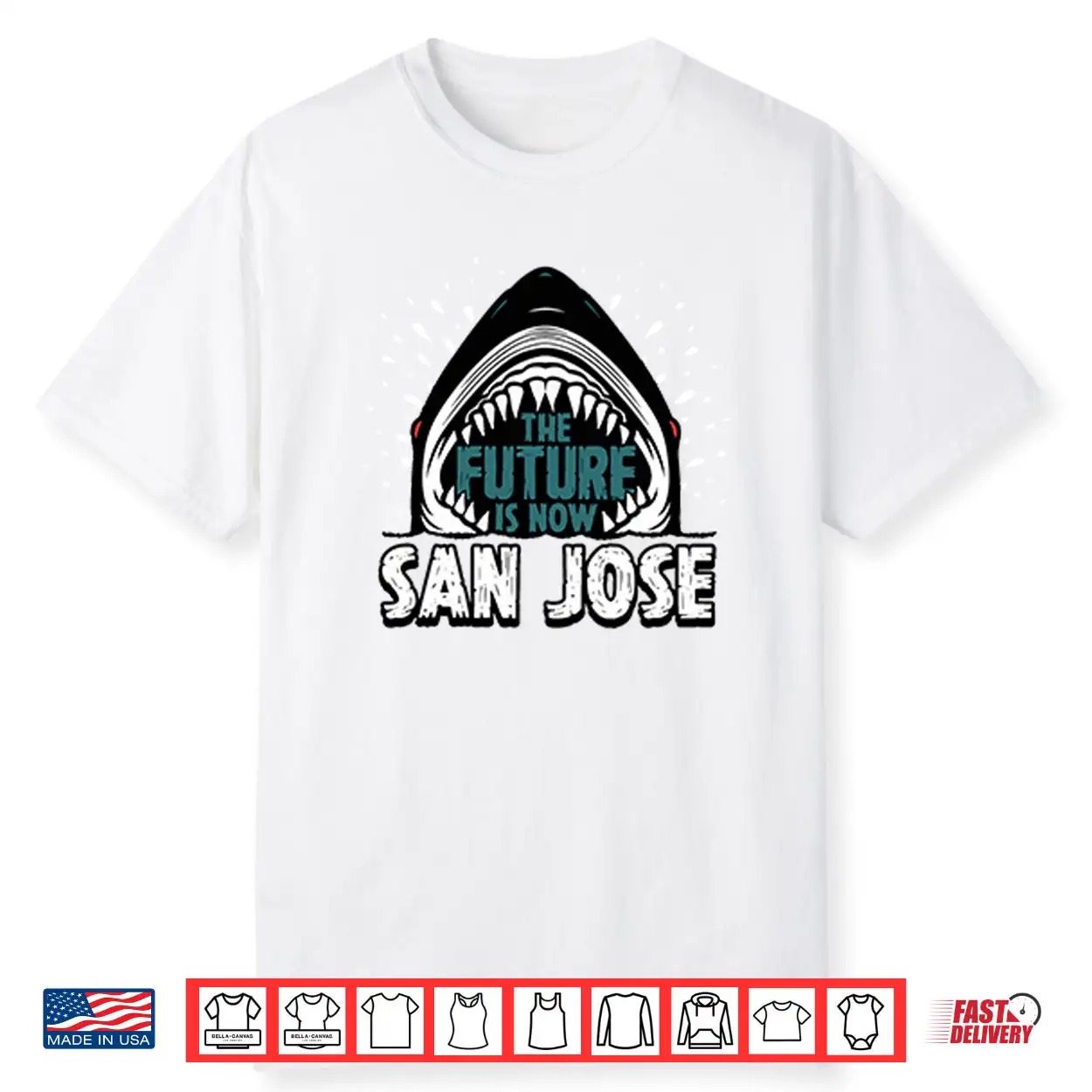 The Future Is Now San Jose Sharks Shirt The Future Is Now San Jose Sharks Shirt