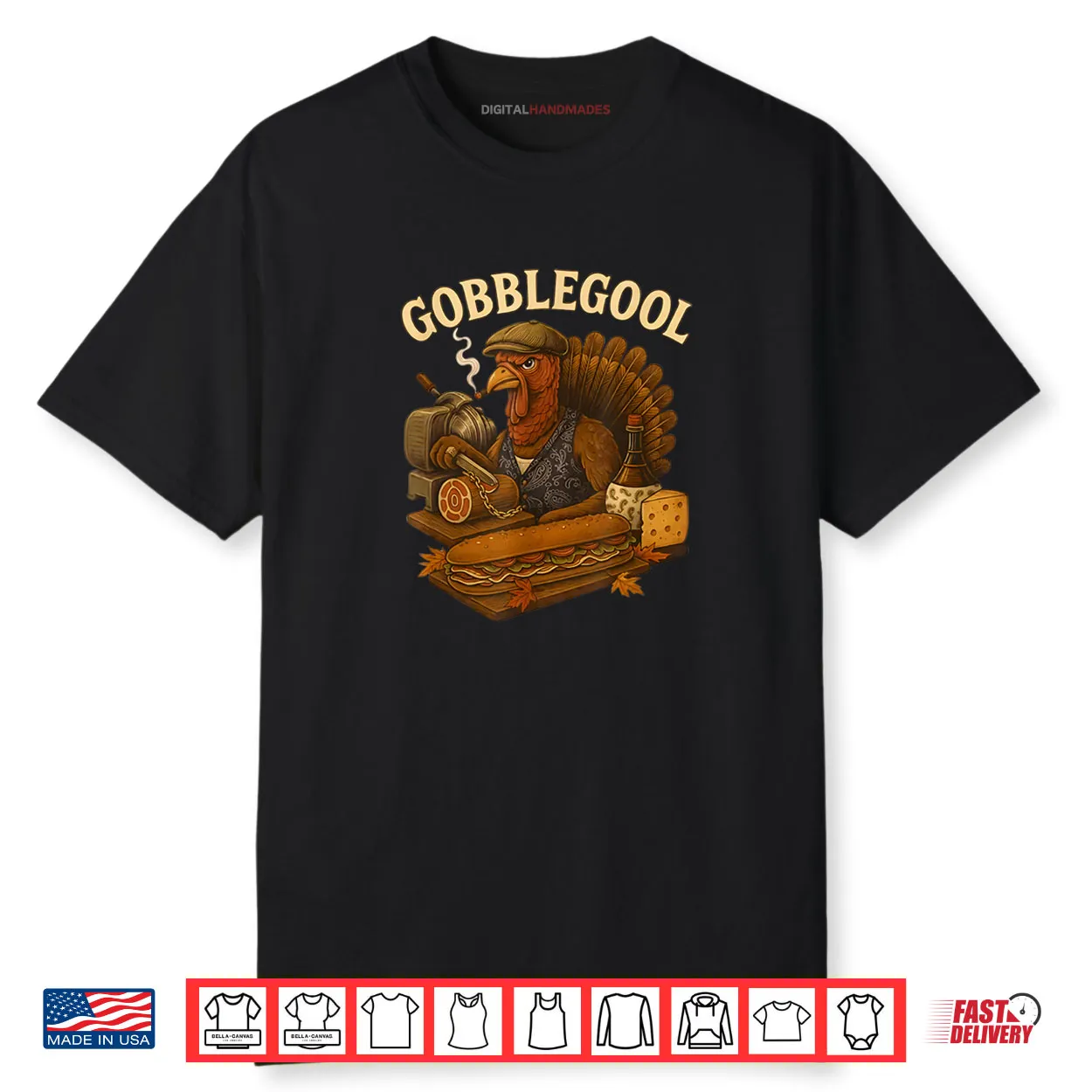 Turkey Gabagool Gobblegool Funny Italian Food Shirt Turkey Gabagool Gobblegool Funny Italian Food Shirt