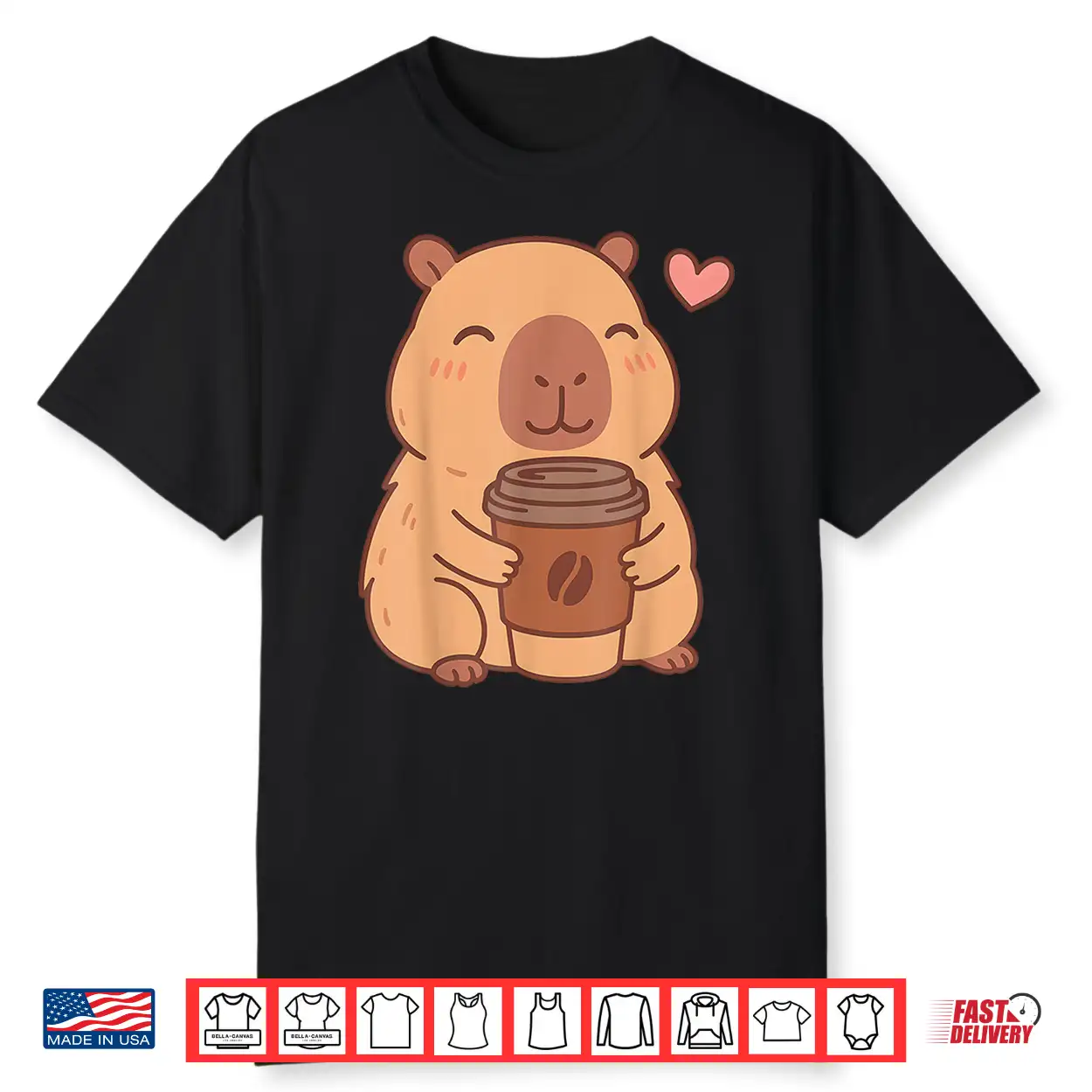 Chilling Capybara Coffee Lover Cute Animal Barista Shirt Chilling Capybara Coffee Lover Cute Animal Barista Shirt