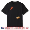 Funny Diving Hot Dog Summer Food Humor Shirt
