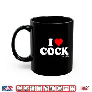 Mug Funny I Love Cocktails I Heart Cocktails Alcohol Shirt